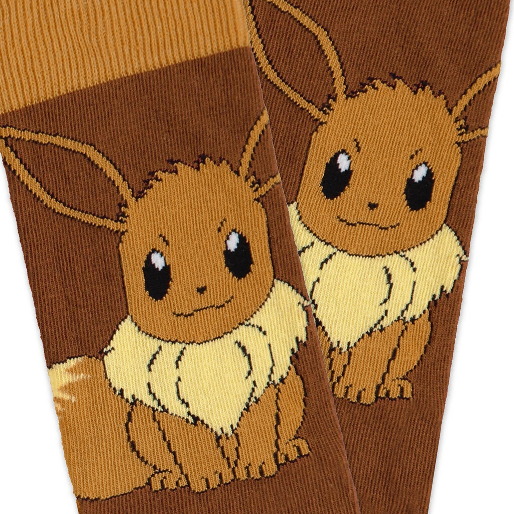 Image produit Pokemon - Chaussettes Evoli Marron