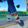 Image produit Pokemon - Chaussettes Evoli Marron