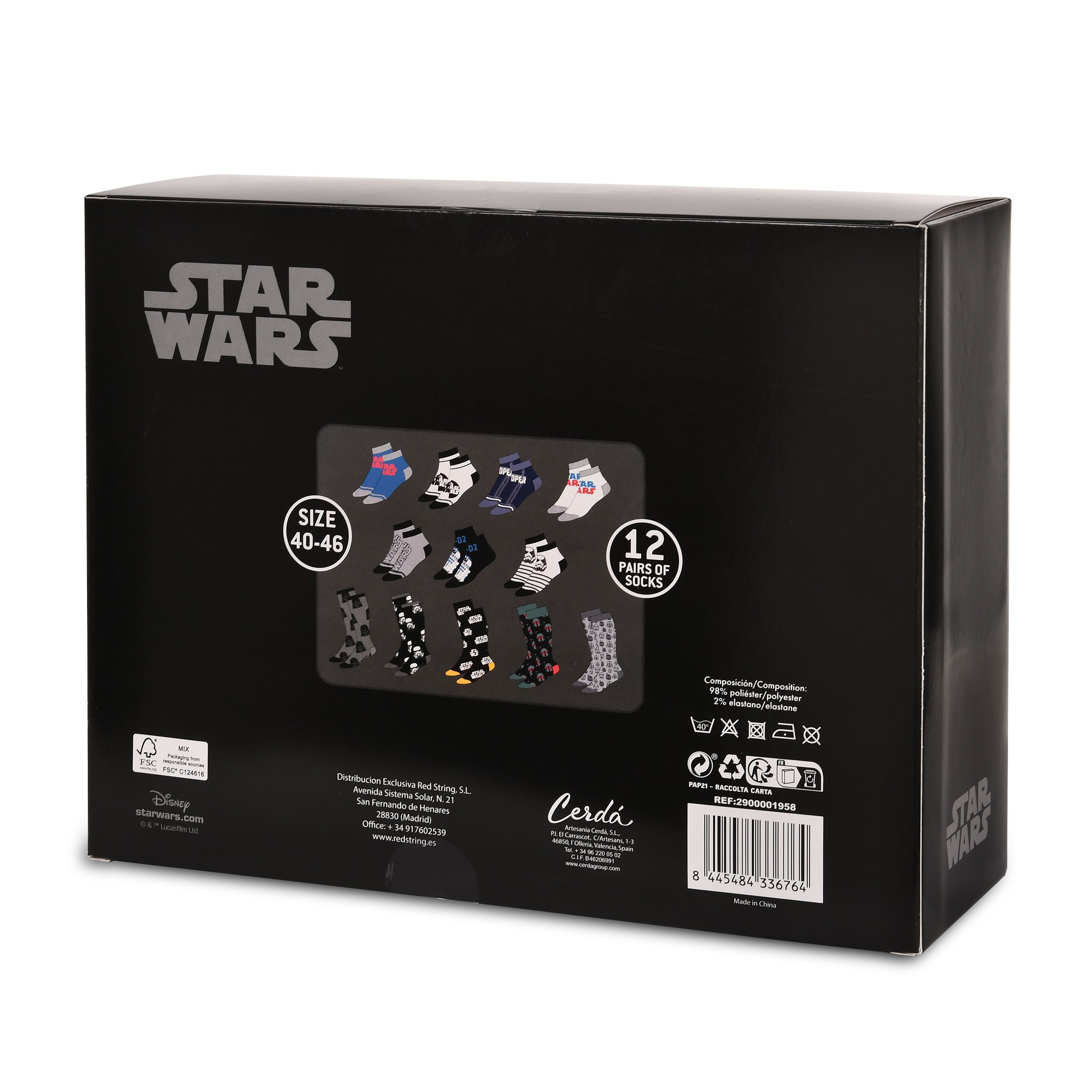 Product image Star Wars - Darth Vader Socks Advent Calendar