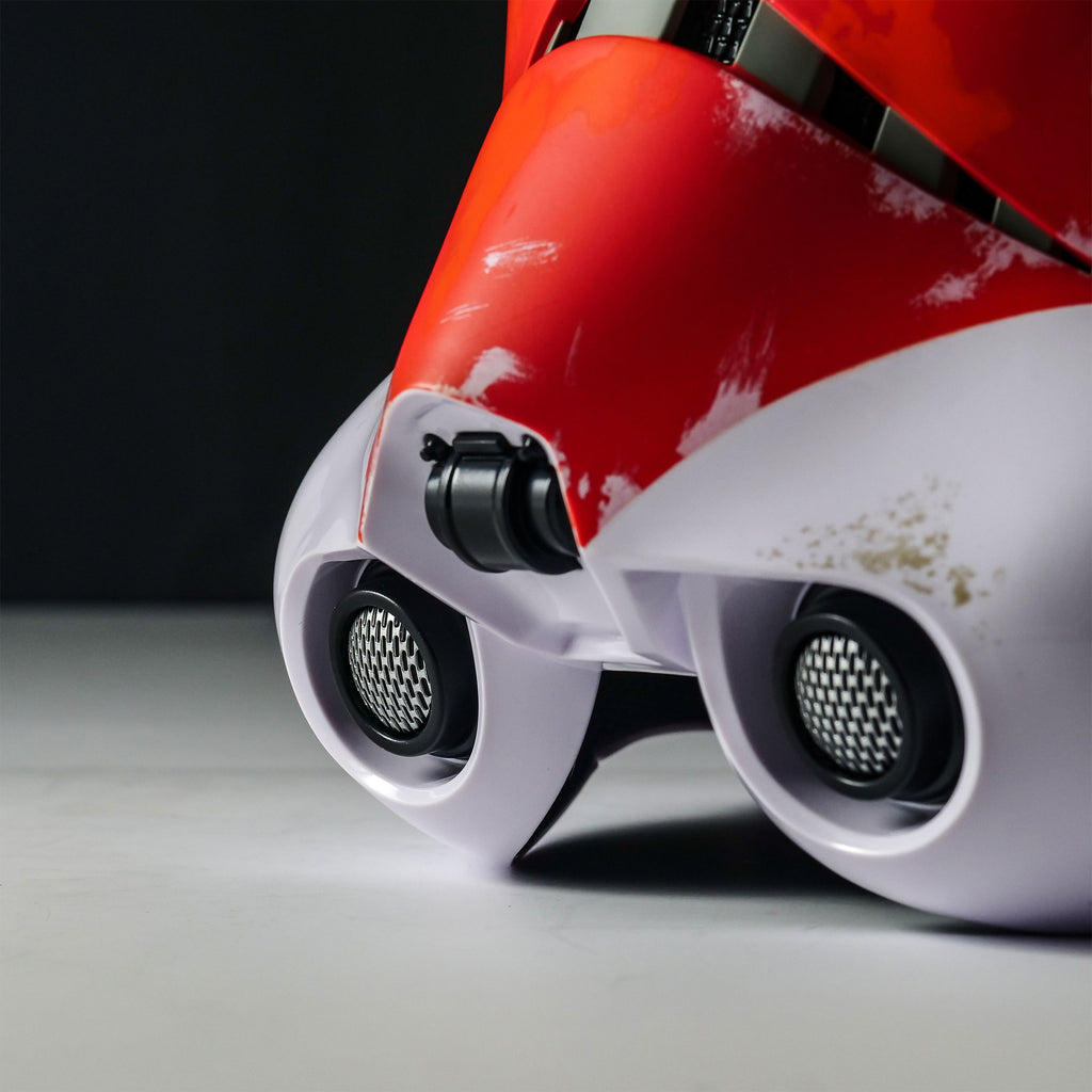 Image produit Réplique de casque premium de Clone Trooper Ahsoka Tano 332nd avec distorsion de voix - Star Wars