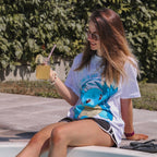 Image produit Pokemon - T-shirt Surfer Squirtle blanc