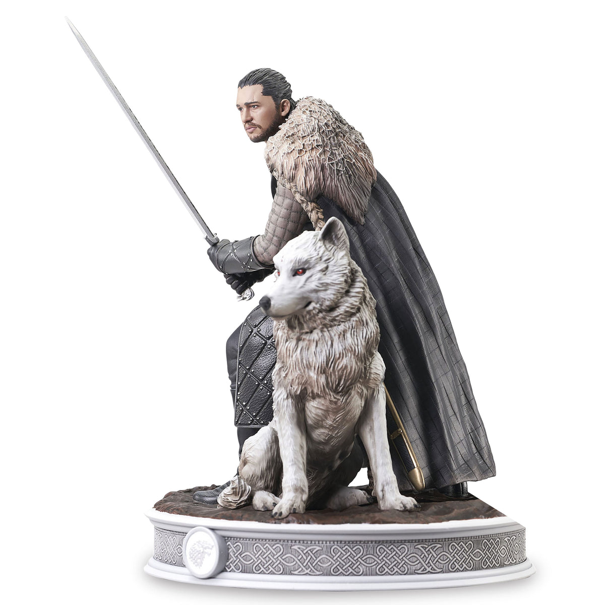 Image produit Game of Thrones - Statue de Jon Snow avec Ghost