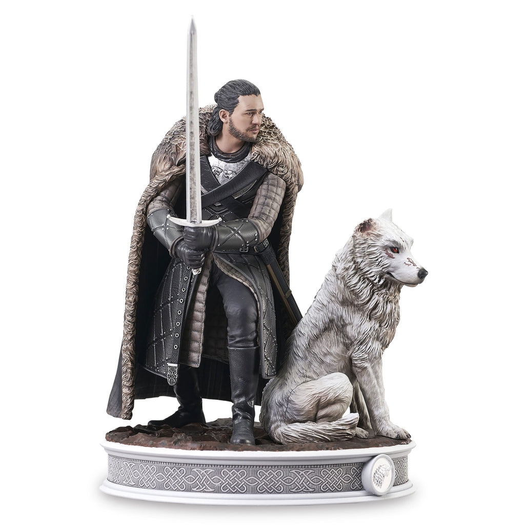 Image produit Game of Thrones - Statue de Jon Snow avec Ghost