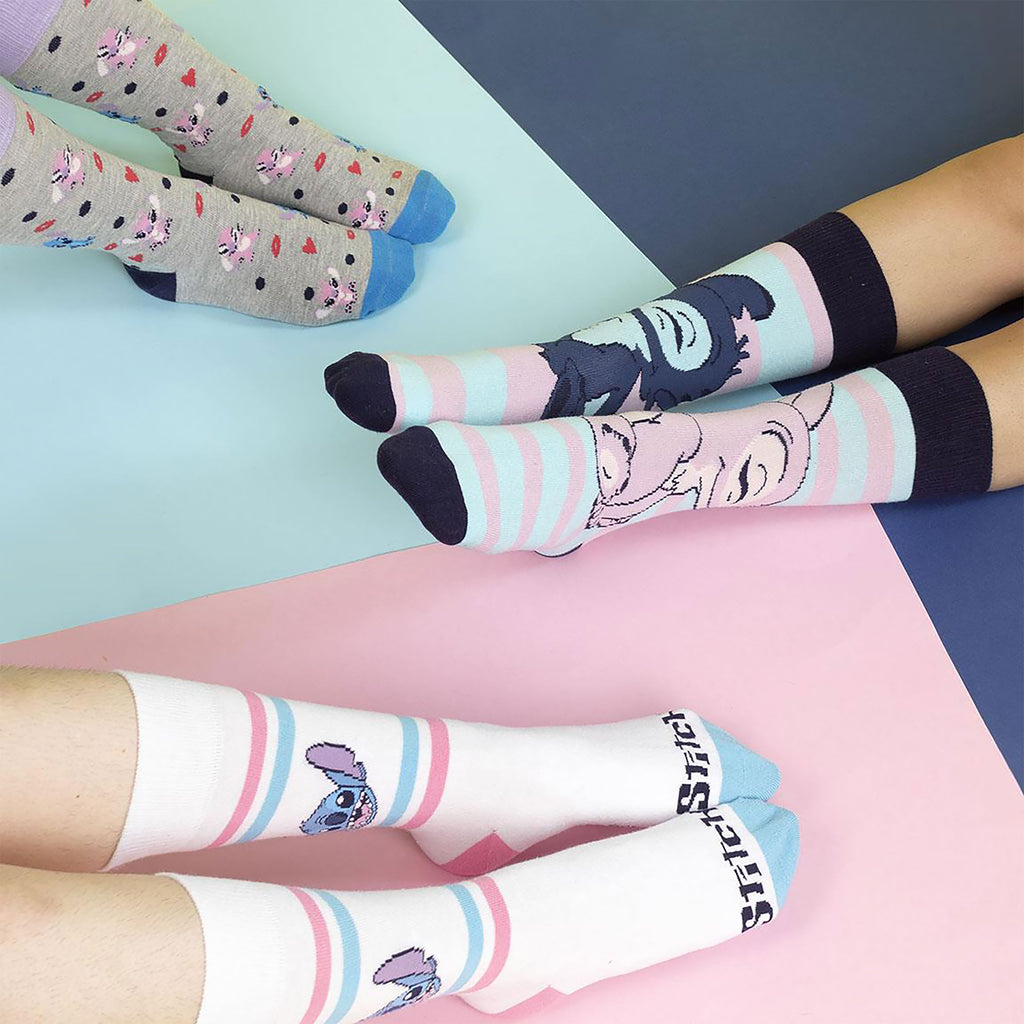 Produktbild Lilo & Stitch - Angel und Stitch Socken 3er Set