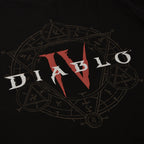 Immagine del prodotto Diablo IV - T-shirt nera con logo esagramma