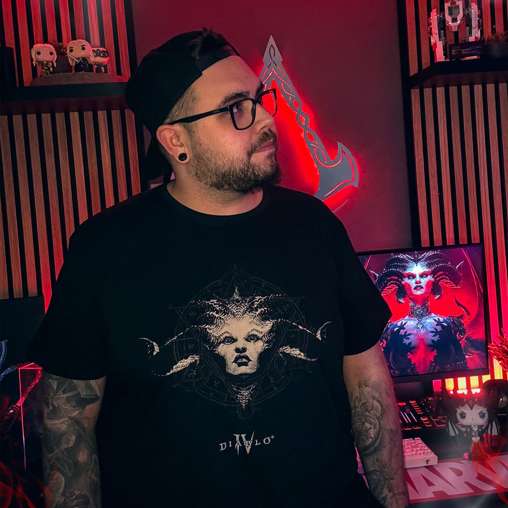 Immagine del prodotto Diablo IV - Regina dei Dannati T-shirt nera