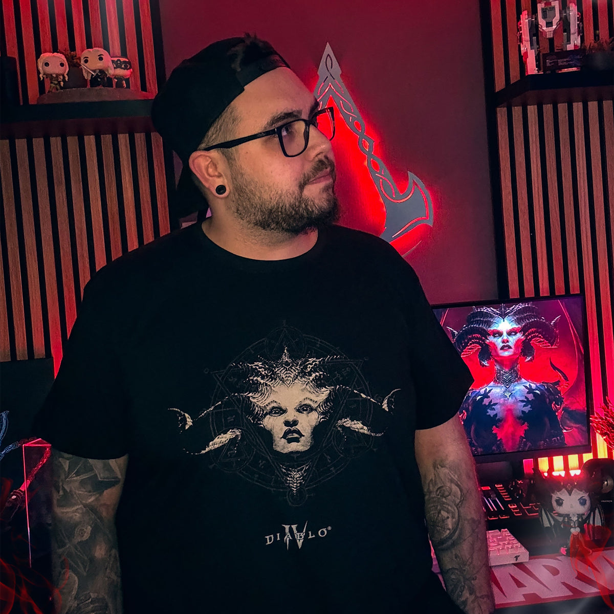Immagine del prodotto Diablo IV - Regina dei Dannati T-shirt nera