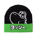 Image produit Super Mario - Bonnet japonais Yoshi noir-vert