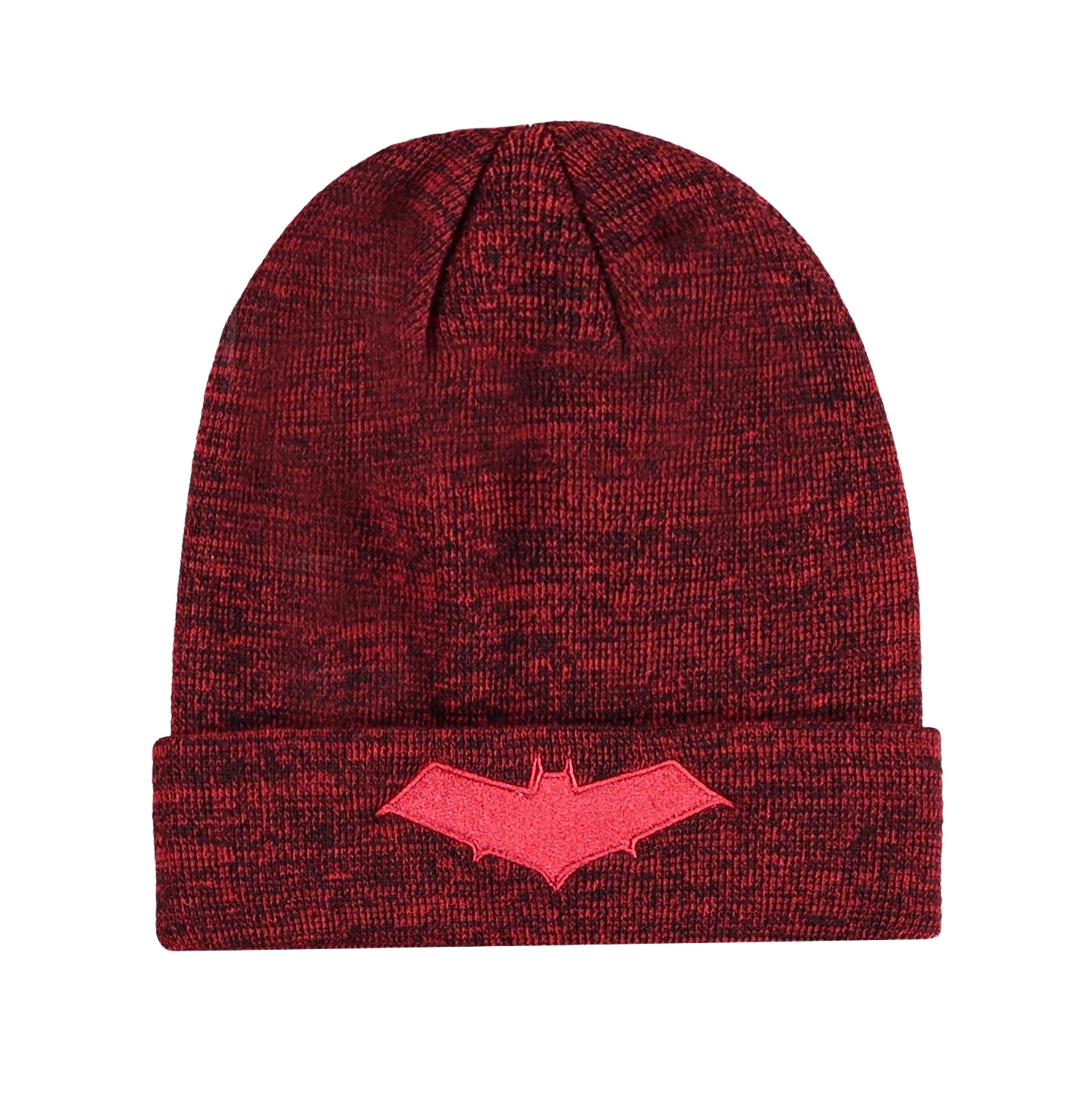 Image produit Batman - Bonnet Logo Red Hood rouge