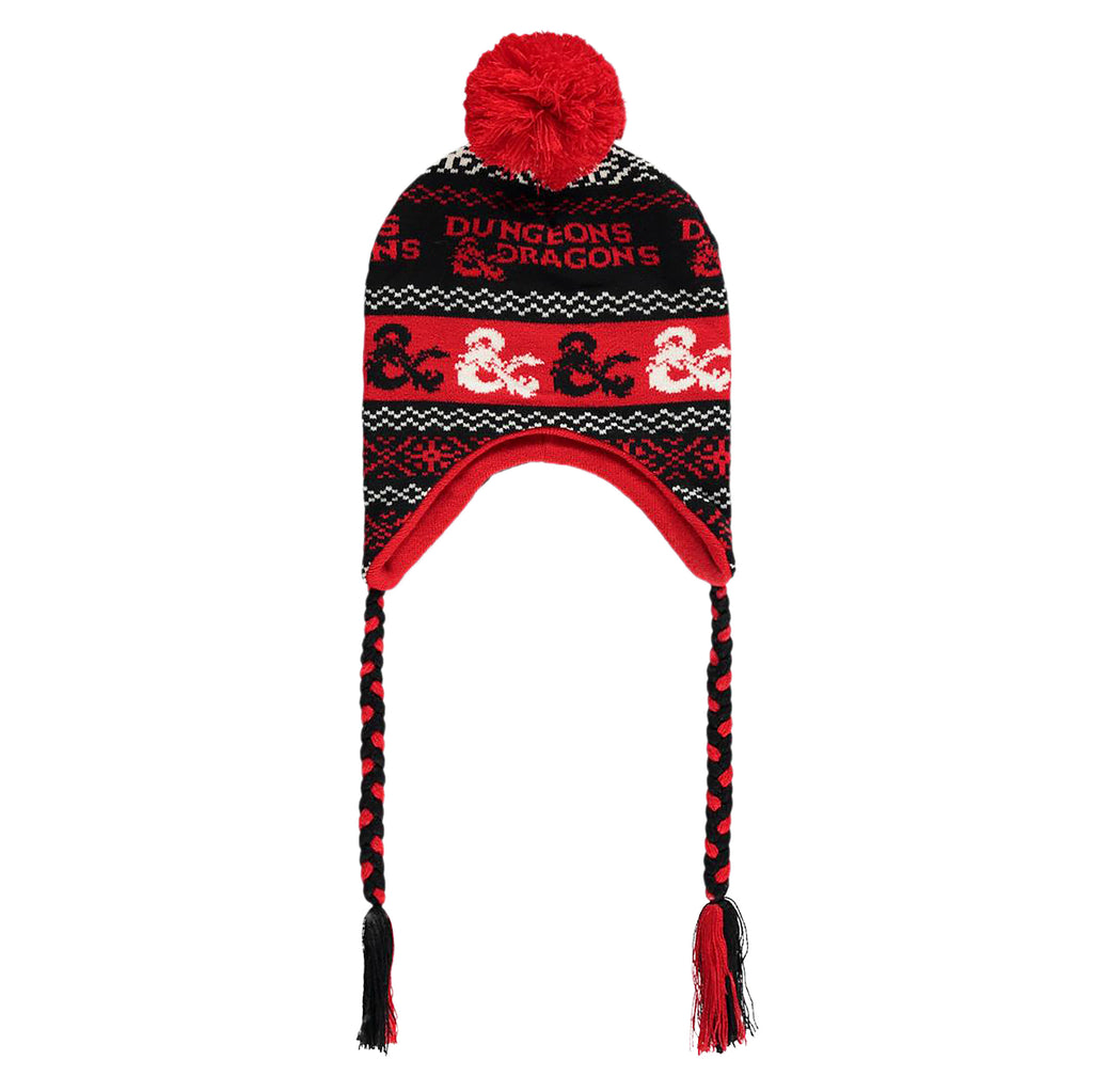 Image produit Dungeons & Dragons - Bonnet avec Pompons Logo