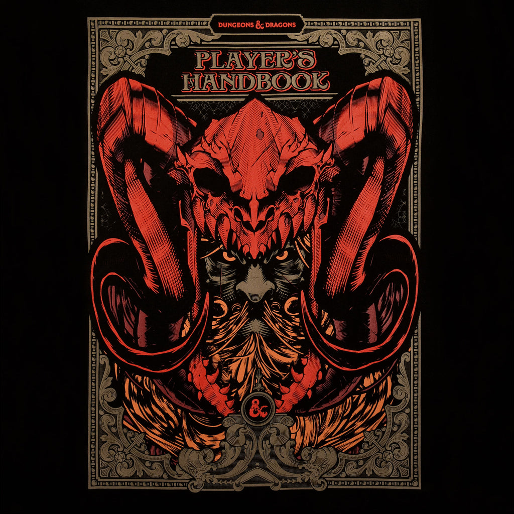 Image produit Dungeons & Dragons - T-Shirt Player's Handbook Noir