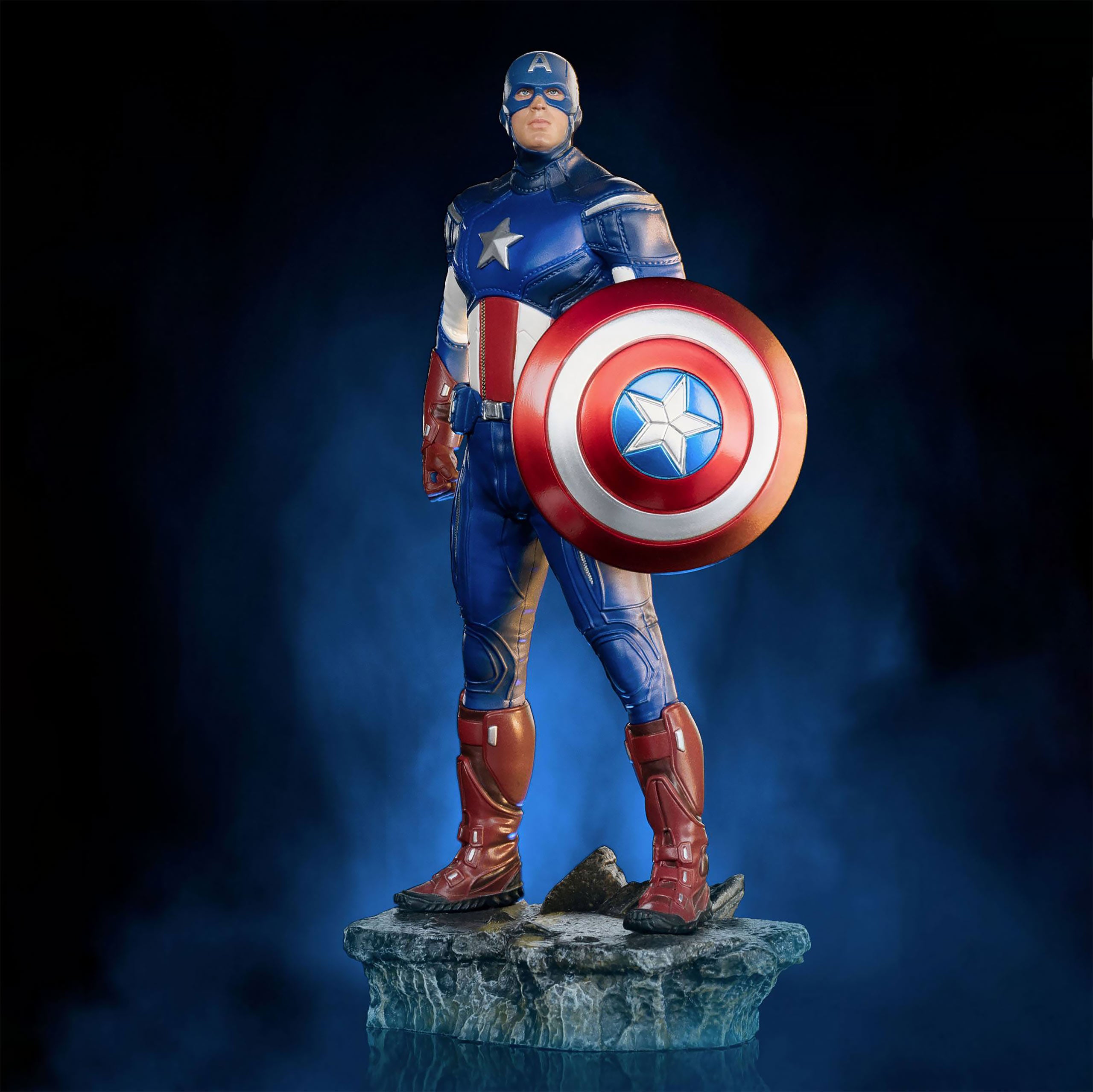 Produktbild Captain America - The Infinity Saga Battle of NY BDS Art Scale Statue 1:10