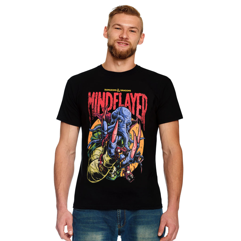 Image produit Dungeons & Dragons - T-shirt Mindflayer noir