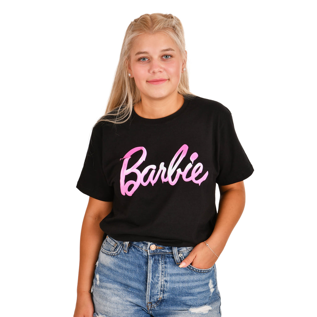 Immagine del prodotto Barbie - T-shirt nera con logo sciolto