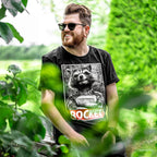 Image produit T-shirt Rocket Raccoon noir - Marvel