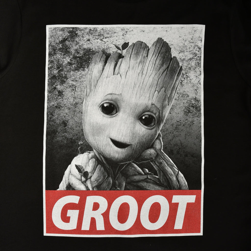 Immagine del prodotto T-shirt nera Baby Groot - Marvel