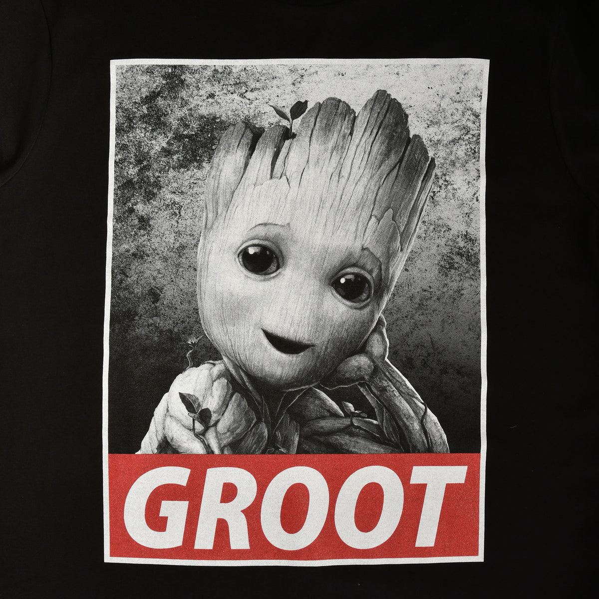 Immagine del prodotto T-shirt nera Baby Groot - Marvel
