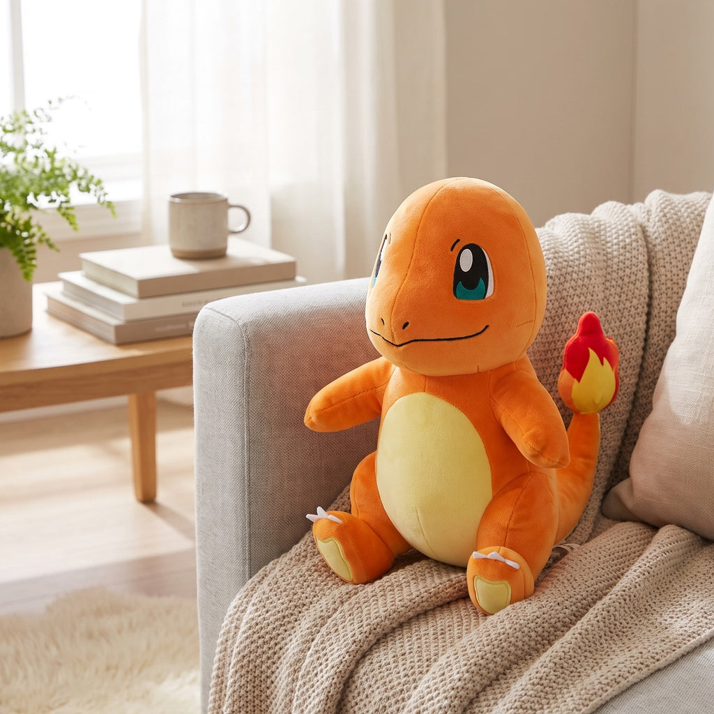 Produktbild Glumanda Plüsch Figur - Pokemon