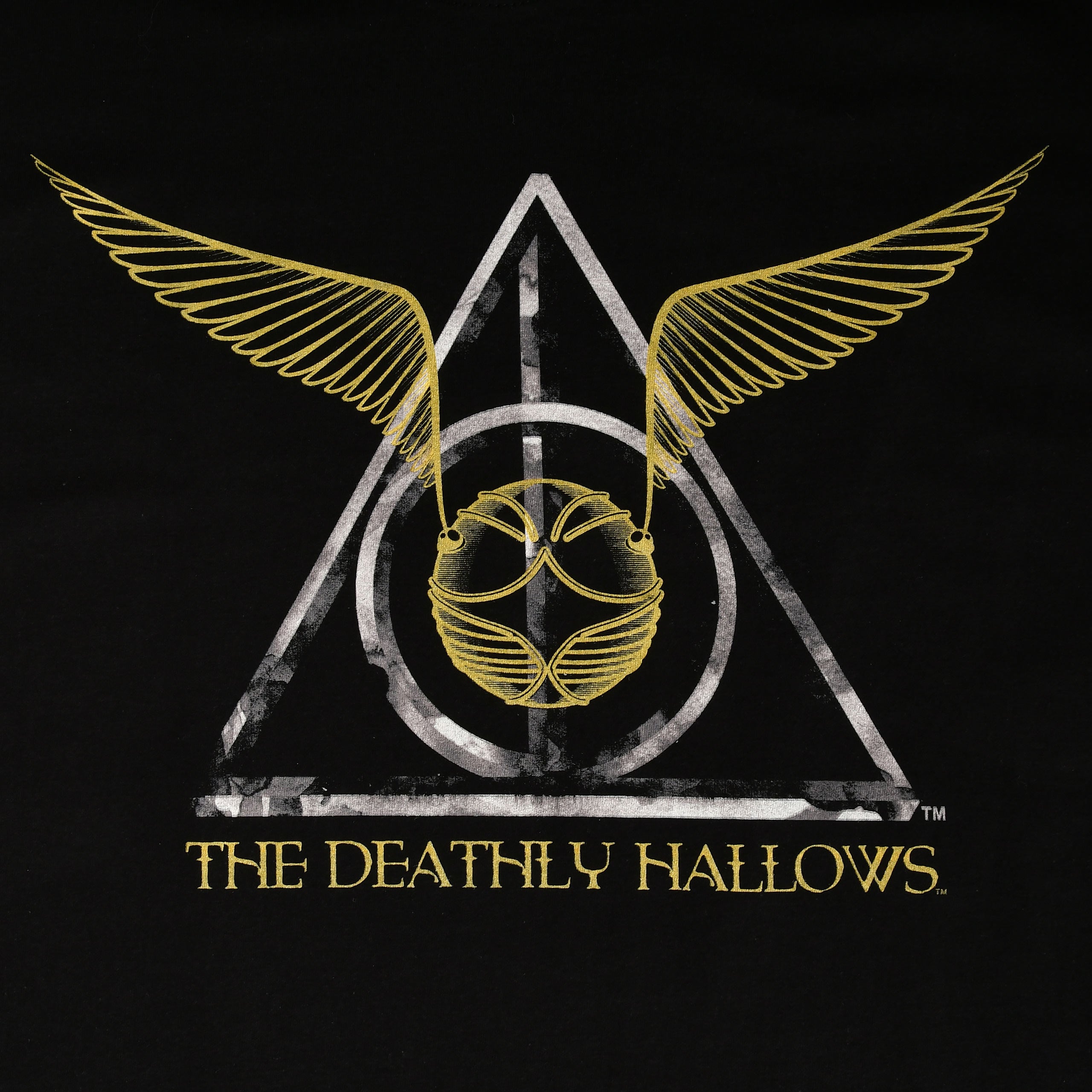 Image produit Harry Potter - T-shirt noir Vif d'Or