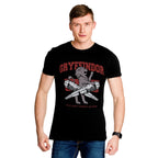 Immagine del prodotto T-shirt da college Quidditch di Gryffindor nera - Harry Potter