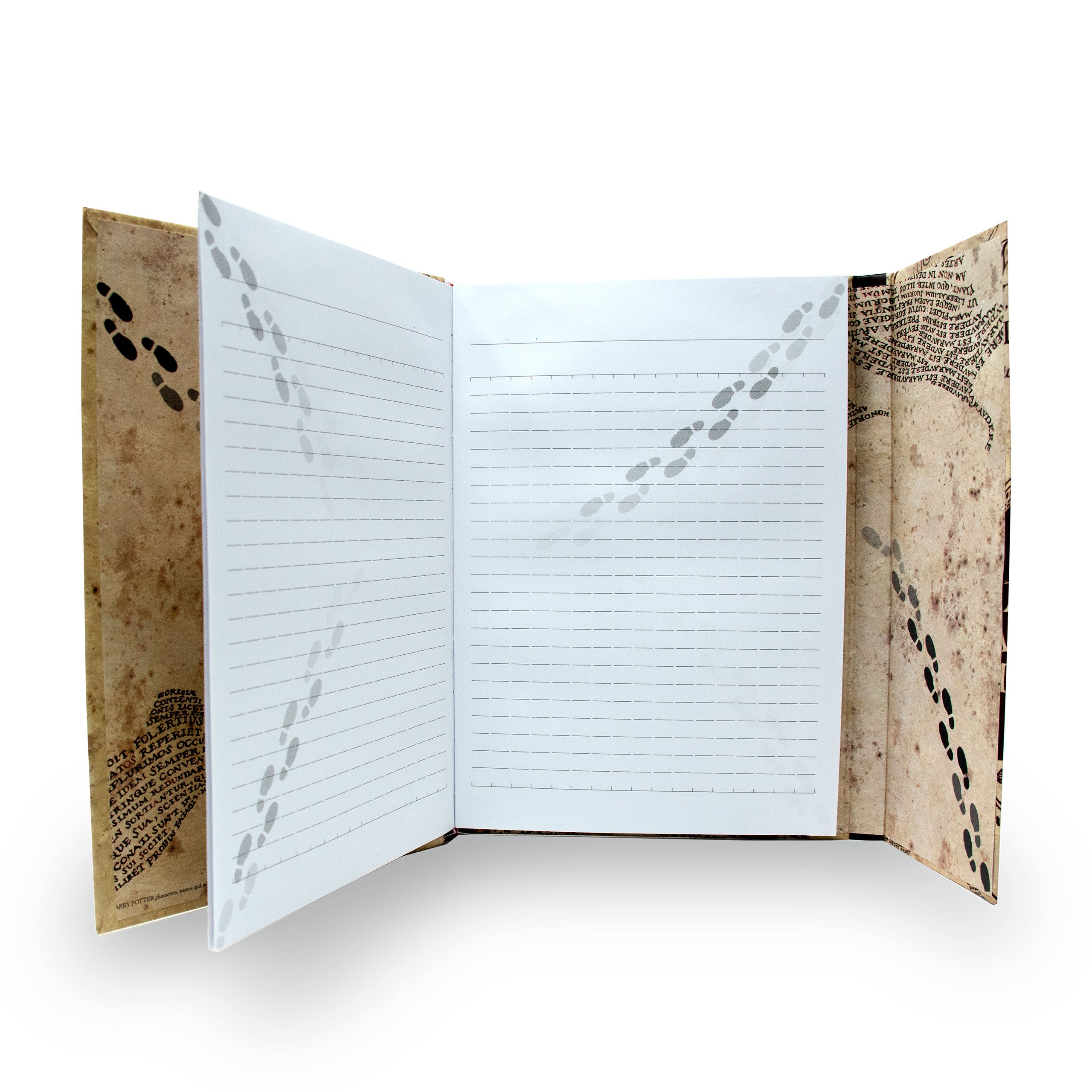 Produktbild Harry Potter - Karte des Rumtreibers Notizbuch A5