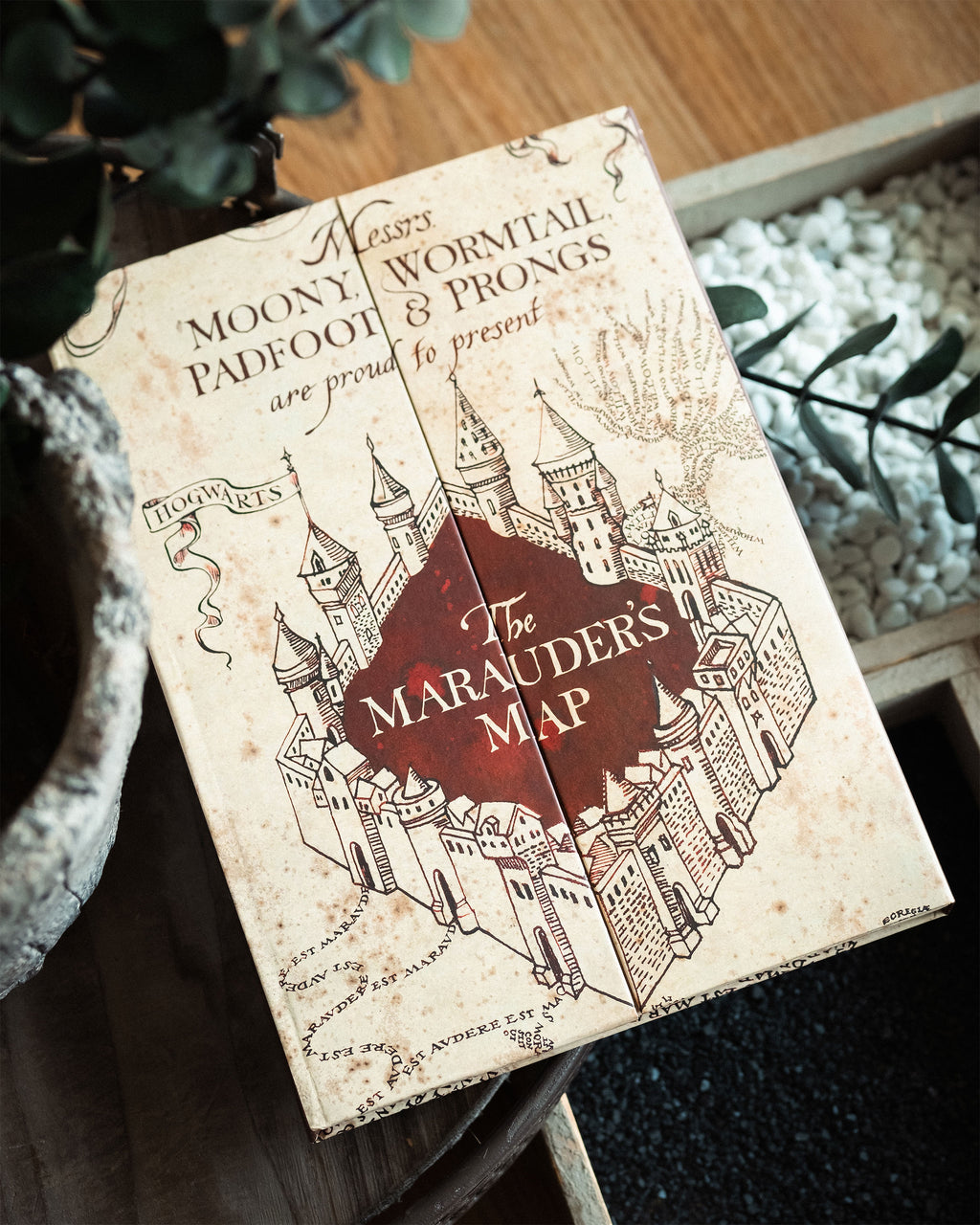 Produktbild Harry Potter - Karte des Rumtreibers Notizbuch A5