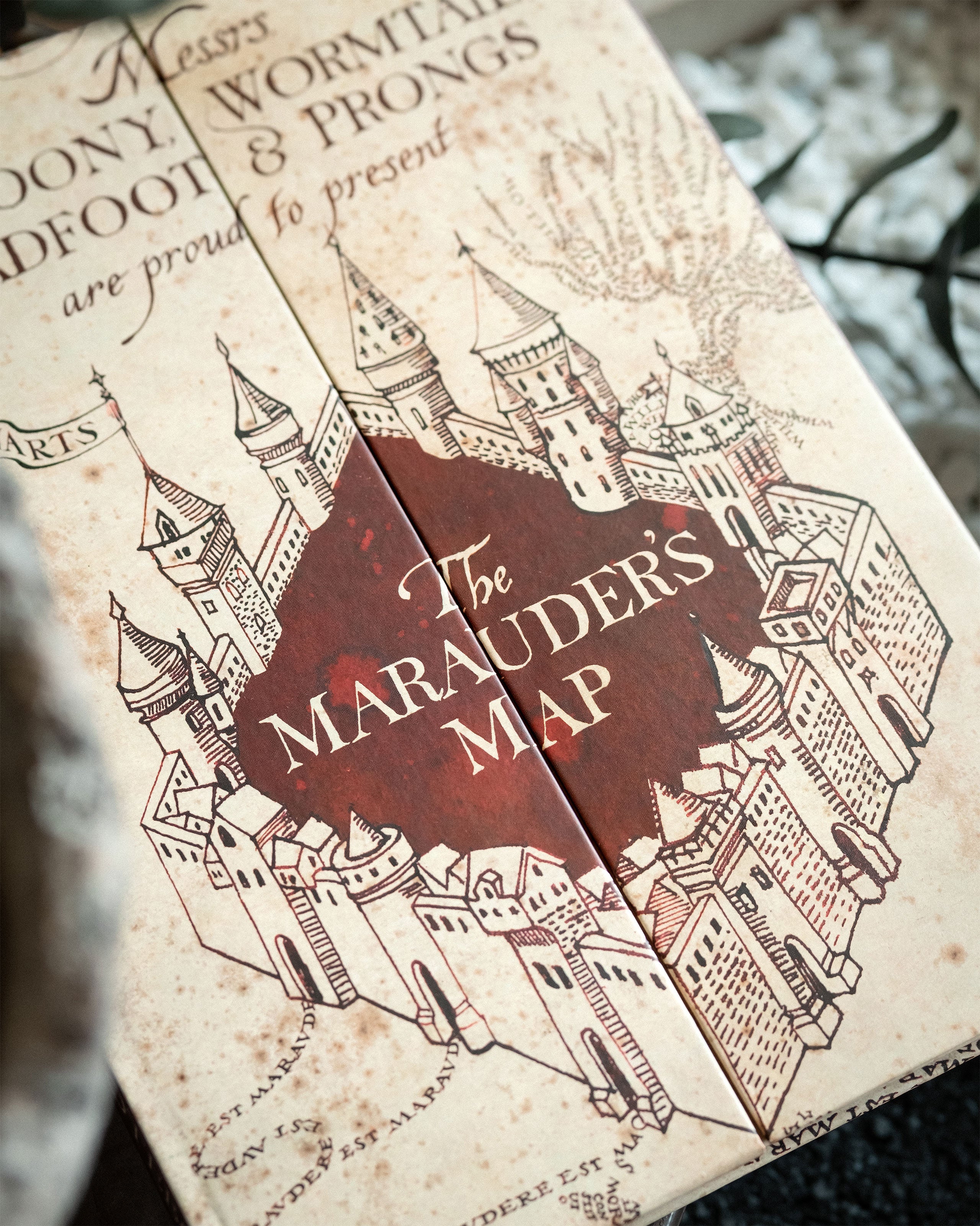 Produktbild Harry Potter - Karte des Rumtreibers Notizbuch A5