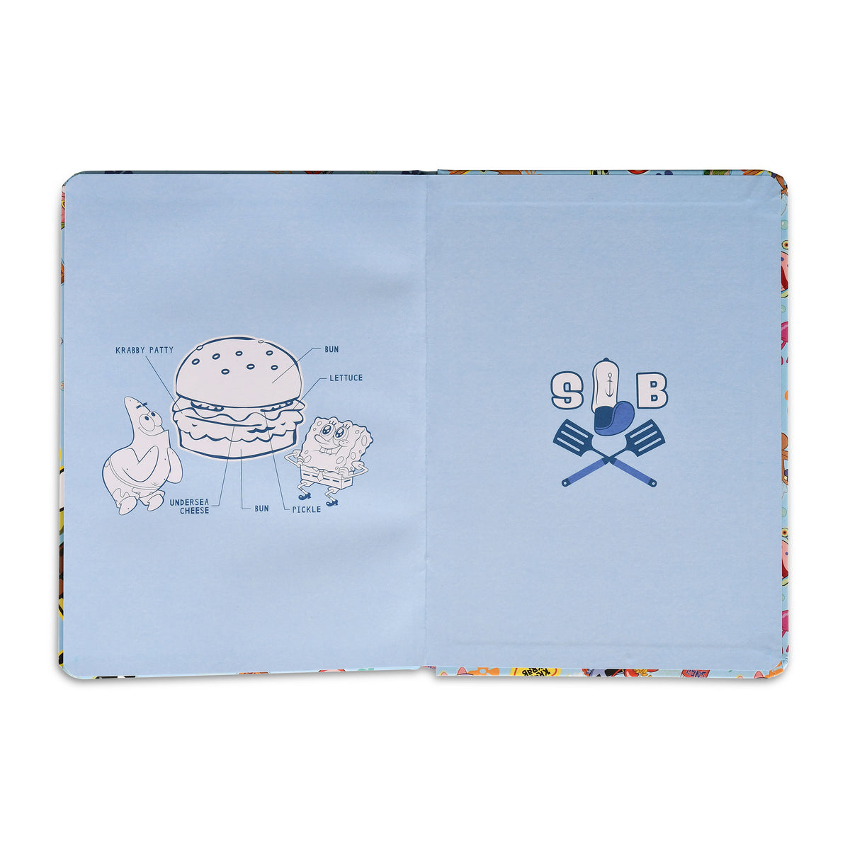 Produktbild SpongeBob - Icons Notizbuch A5