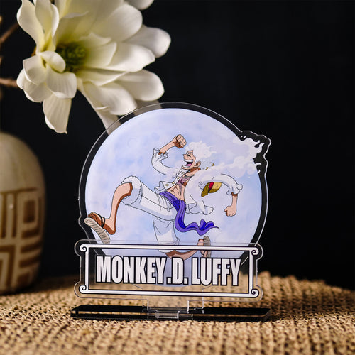 Immagine del prodotto One Piece: Gear 5 - Figura in acrilico di Monkey D. Luffy in corsa