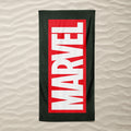 Produktbild Marvel - Logo Badetuch schwarz