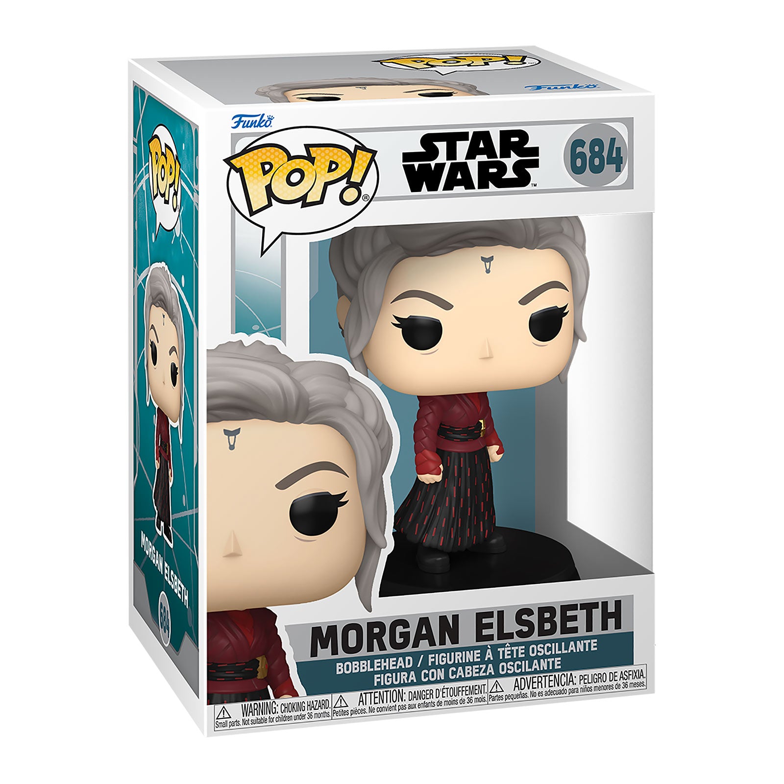 Image produit Figurine Bobblehead Funko Pop de Morgan Elsbeth - Star Wars Ahsoka