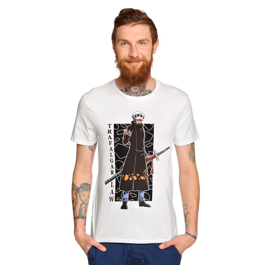 Produktbild One Piece - Trafalgar Law T-Shirt weiß