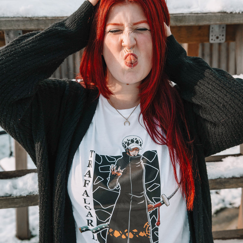 Produktbild One Piece - Trafalgar Law T-Shirt weiß