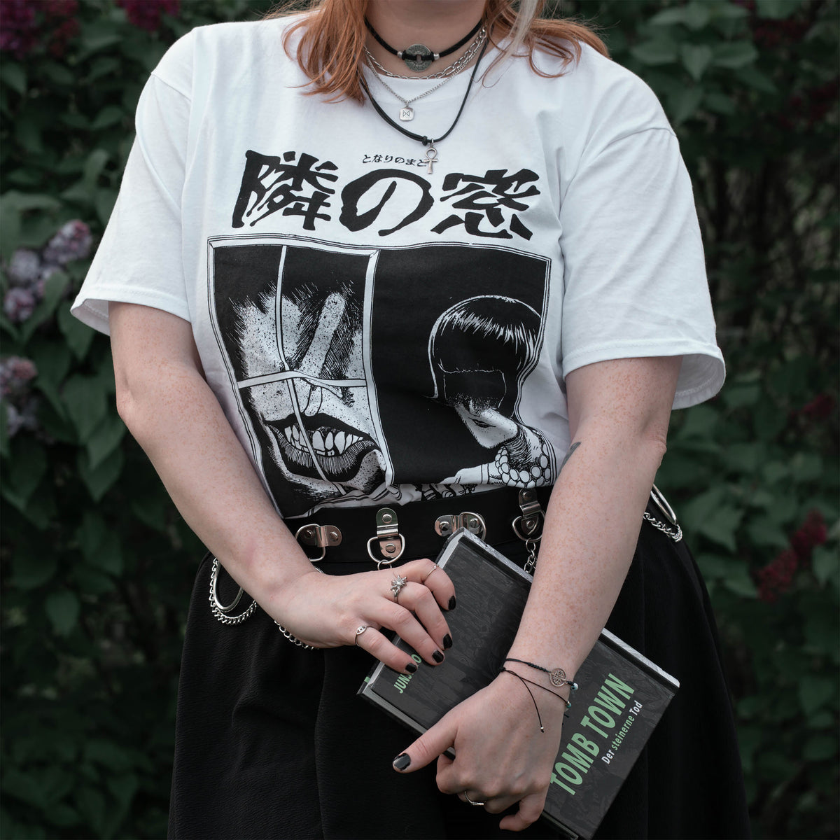 Immagine del prodotto Junji Ito - T-shirt bianca con finestra