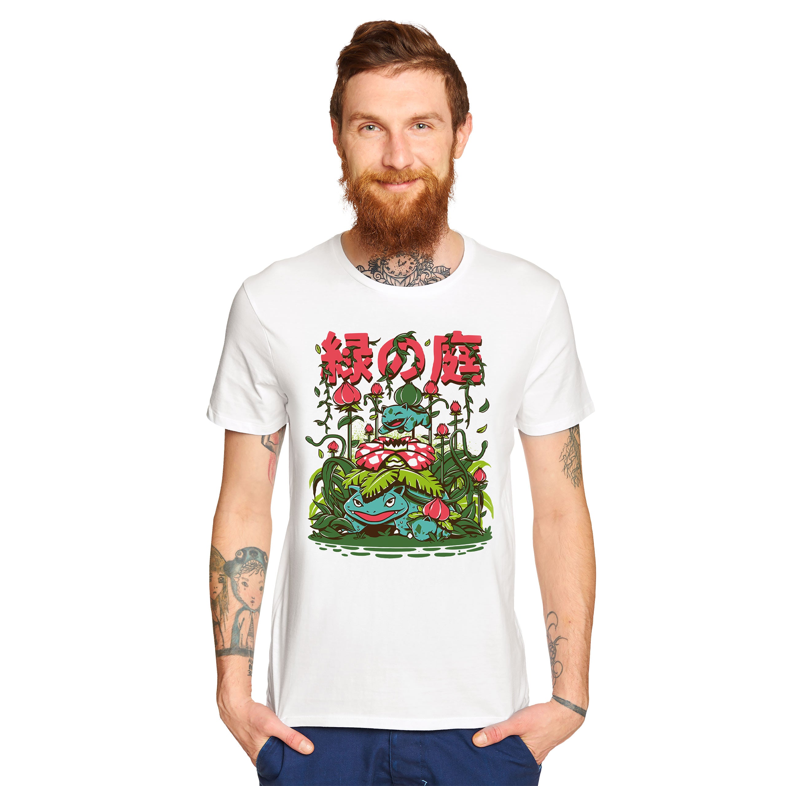 Immagine del prodotto Ilustrata - T-shirt Secret Garden bianca