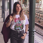 Immagine del prodotto Ilustrata - T-shirt Secret Garden bianca