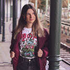 Immagine del prodotto Ilustrata - T-shirt Secret Garden bianca
