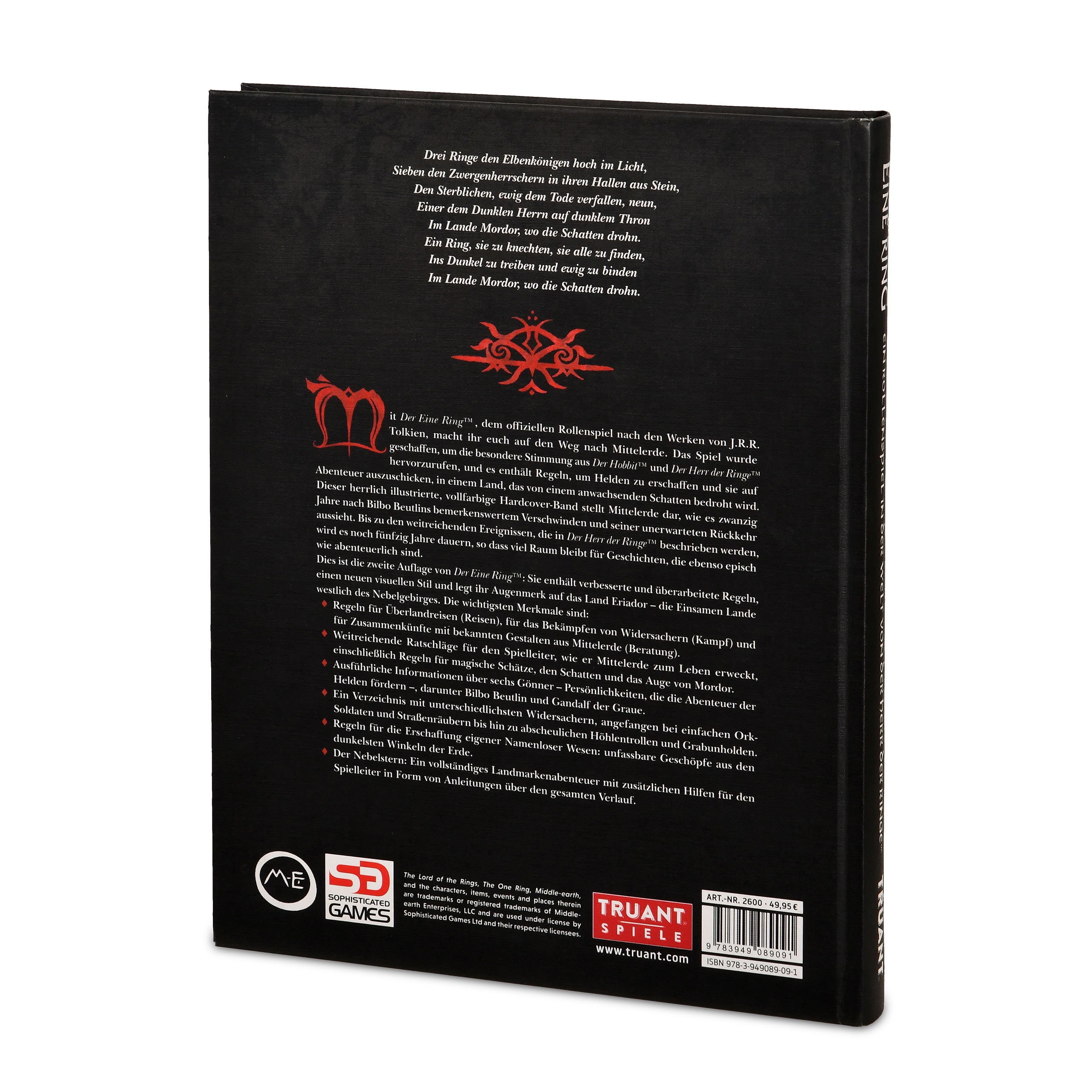 Produktbild Der Herr der Ringe - Der Eine Ring Grundregelwerk Zweite Edition