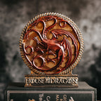 Immagine del prodotto Lampada da tavolo deluxe con stemma Targaryen - Casa del Drago