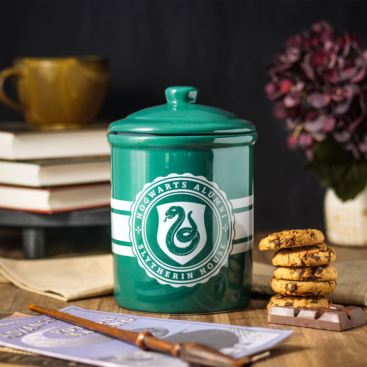 Image produit Boîte à biscuits Slytherin Hogwarts Alumni - Harry Potter