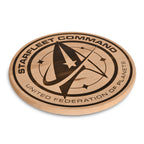 Produktbild Star Trek - Starfleet Command Schneidebrett Buche