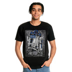 Immagine del prodotto Star Wars - T-shirt ritratto di R2D2 nera