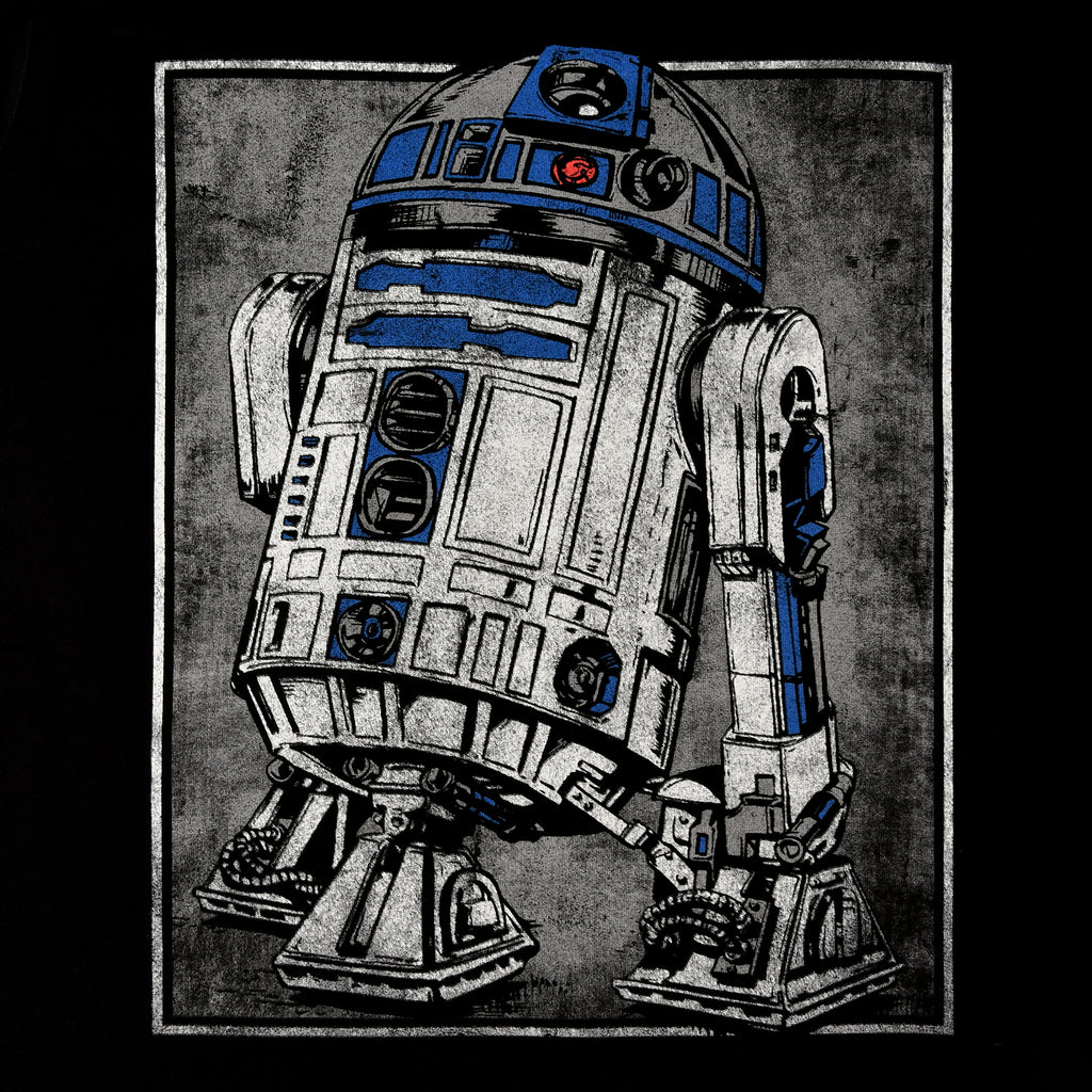 Immagine del prodotto Star Wars - T-shirt ritratto di R2D2 nera