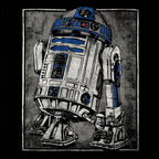 Immagine del prodotto Star Wars - T-shirt ritratto di R2D2 nera