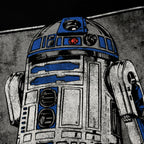 Immagine del prodotto Star Wars - T-shirt ritratto di R2D2 nera