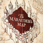 Produktbild Harry Potter - Karte des Rumtreibers Wandbild Holz