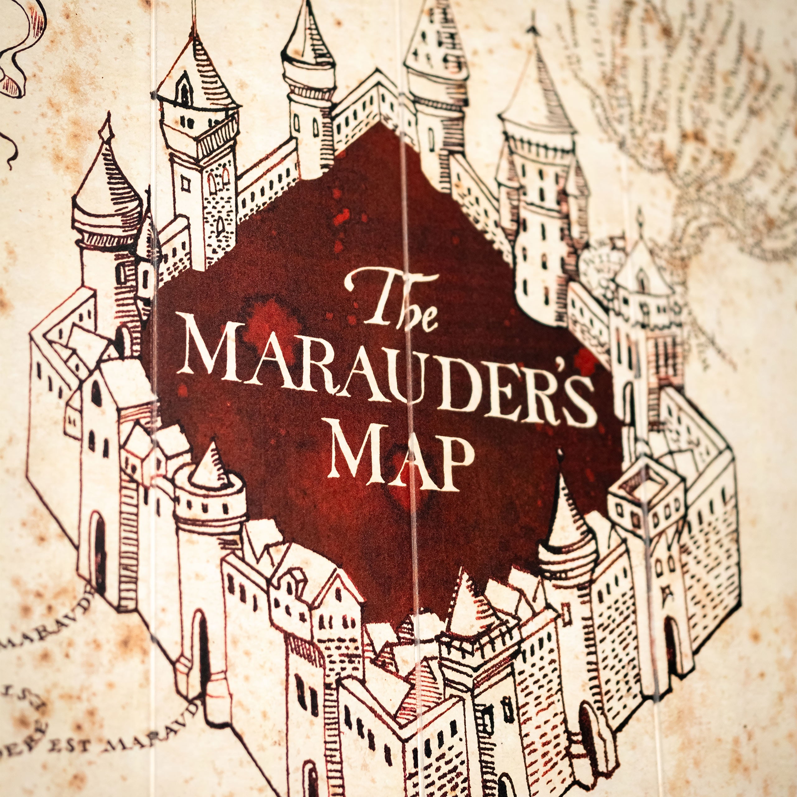 Image produit Harry Potter - Carte des Maraudeurs Art Mural en Bois