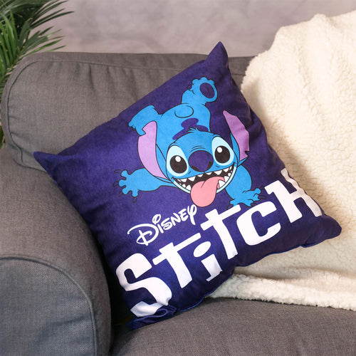 Produktbild Stitch Ohana Means Family Kissen - Lilo & Stitch