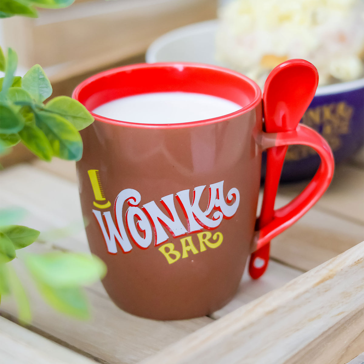 Image produit Tasse Willy Wonka avec cuillère - Charlie et la Chocolaterie
