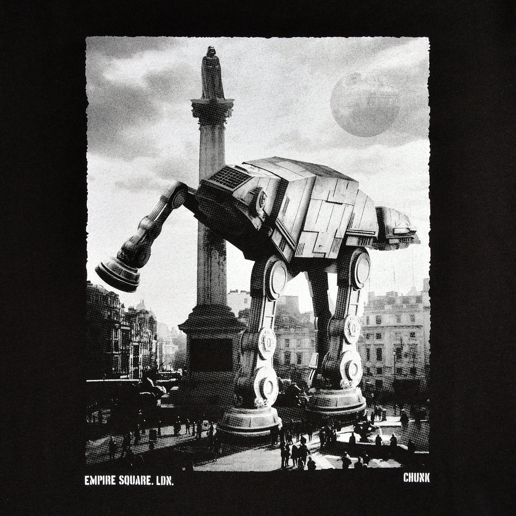 Immagine del prodotto T-shirt Empire Square per fan di Star Wars nera